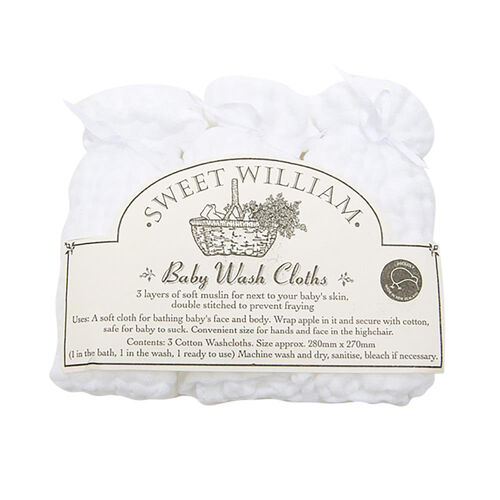 Sweet William Washcloths